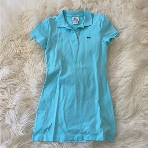 Lacoste Girls Size 12 polo dress never worn